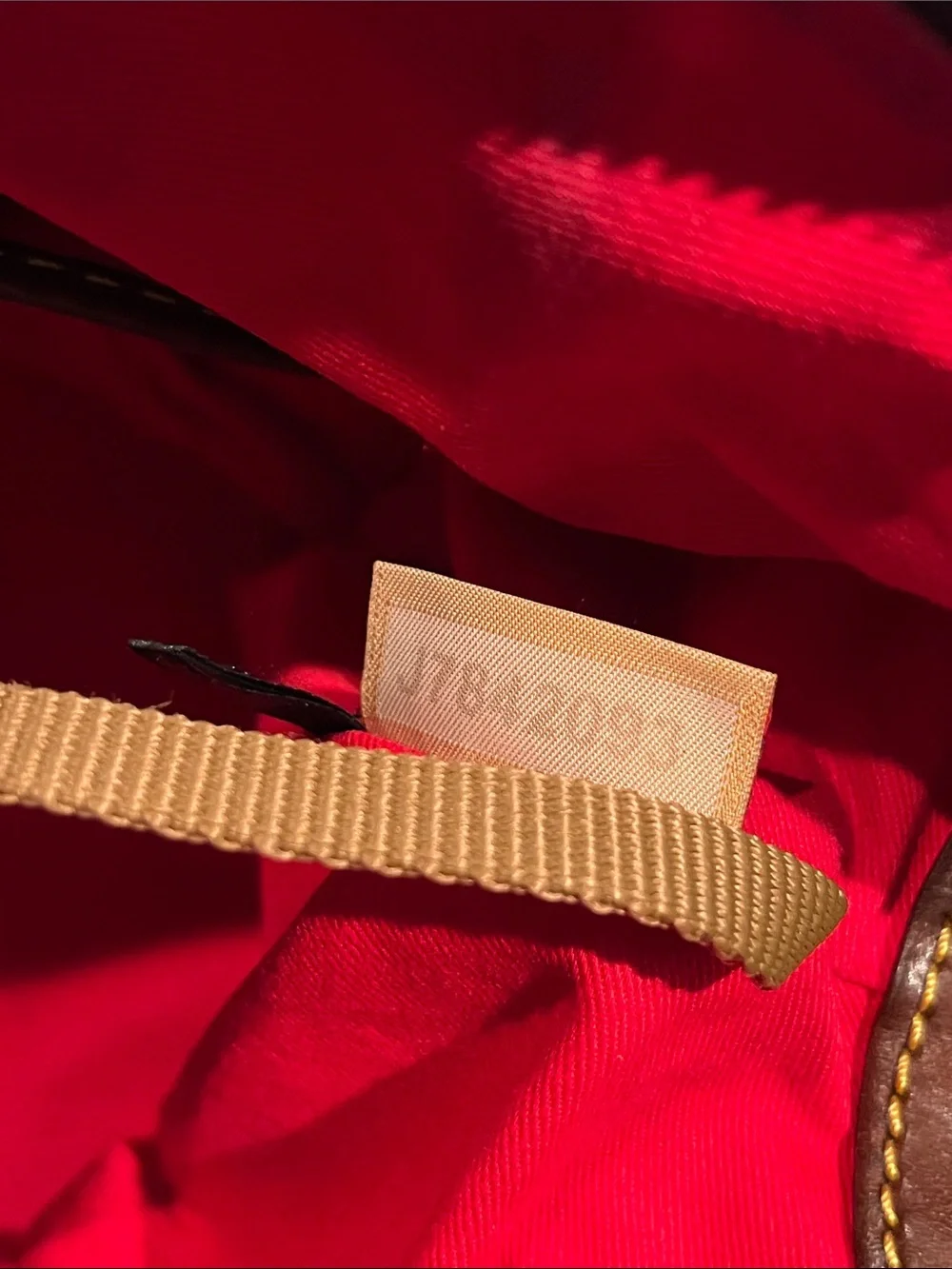 🍓TRADED🍓DOONEY & BOURKE Dark Red Samba Satchel w/ Dooney Lock